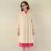 Cashmere Coat Soft Vanilla Creme 1960s Swing Coat Medium