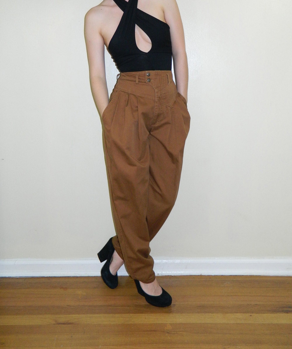 high rise khaki pants womens