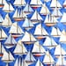 Sailboat Fabric , Nautical Fabric Sailing Ships Fabric , Anchors Aweigh , RJR Fabrics Sewing Fabric Quilting Fabric By the Yard