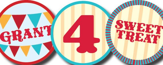 DIY Printable Ice Cream Truck Cupcake Toppers Il_570xn