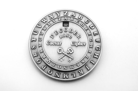 Secret Decoder Ring by RETROWORKSLLC on Etsy