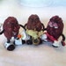 Vintage California Raisins musical trio Retro 1980s Display Toys Converse Shoes Band Elvis Toy Figurine Geekery Sax Guitar Collection