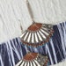 Barcelona Beaded Dangle Boho Fan Earrings
