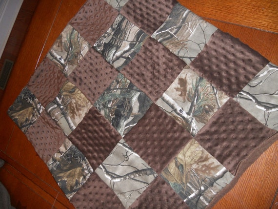 Camo realtree baby blanket