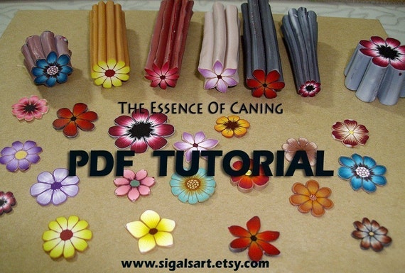 Polymer Clay Tutorial Backgroundless Flower Cane