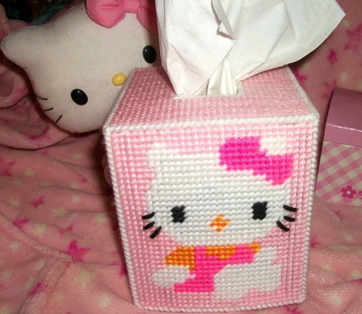 Hello Kitty Tissue Box Cover