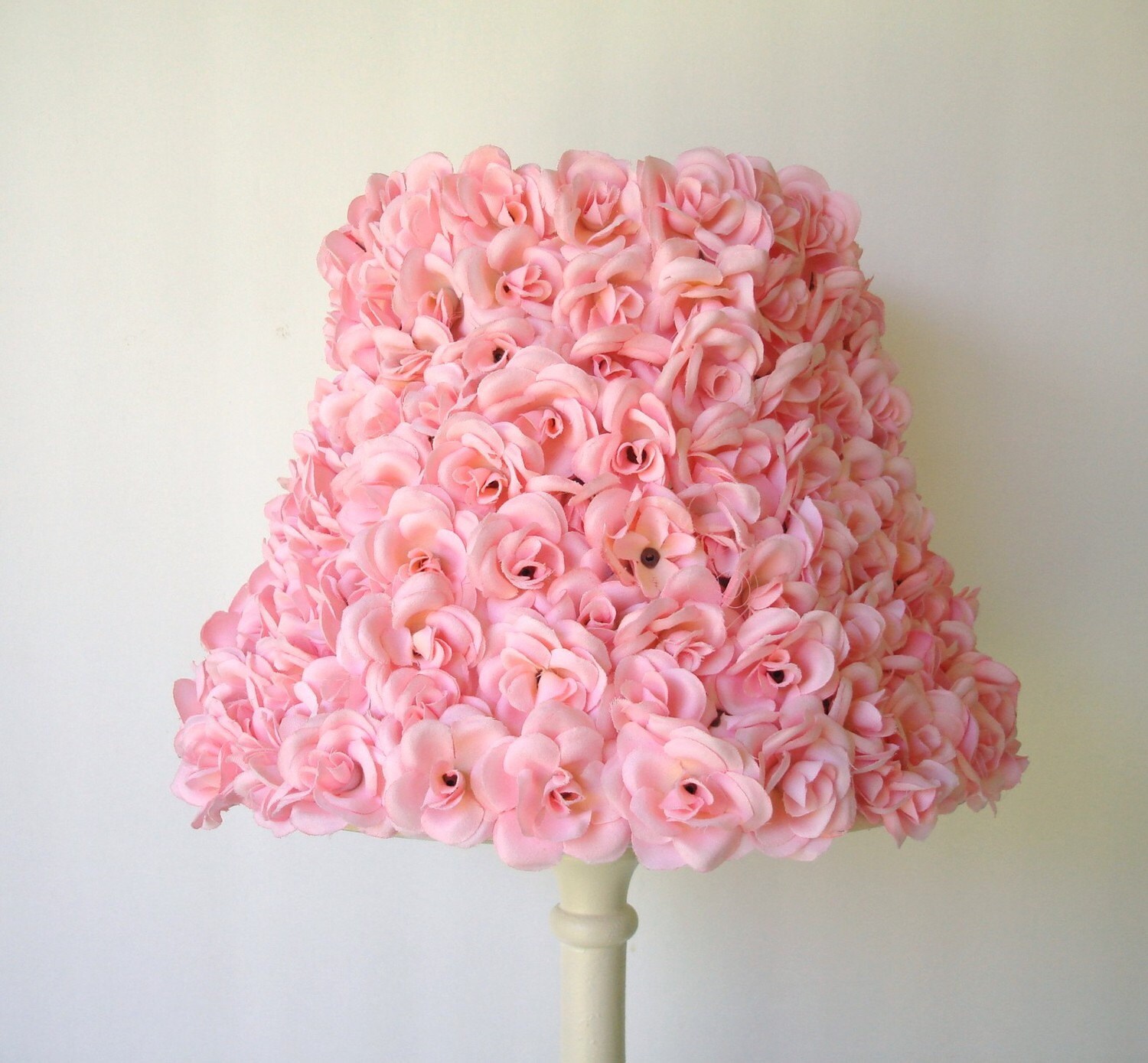 Chic Girls Pink Rosette Lamp shade