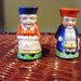 Antique Colonial People Salt and Pepper Shakers