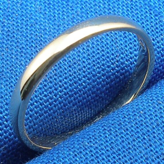 14k Gold Baby or Child Keepsake Ring hand crafted smooth