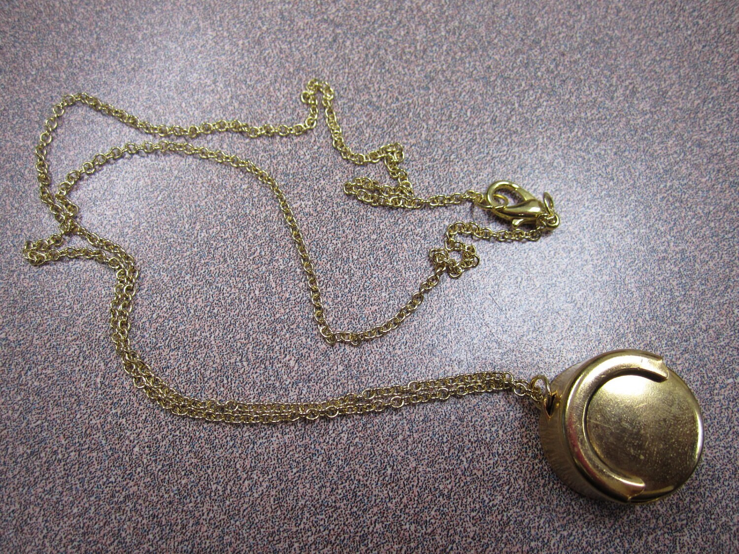Vintage Coin Holder Necklace