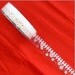 TRANSPARENT Deco Tape Adhesive Stickers - White Fence Flowers DT60