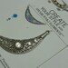 Swarovski Elements New in Pkg Pendant Project - Just Add Crystals - You finish make it OOAK