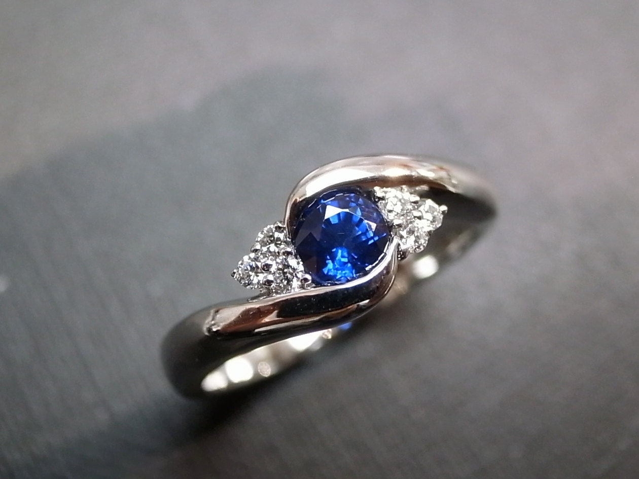 Blue Sapphire Rings Diamond Rings Engagement Rings Wedding