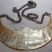 Vintage mother of pearl necklace from the Solomon Islands