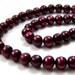 Freshwater Pearls BERRY 6mm - 7mm potato beads, full pearl strand (238P)