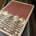 Night Sky Letterpress Postcard - Set of 5