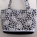 Daisies in Black Tote