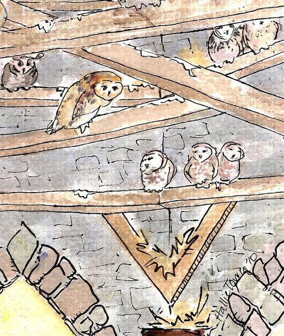 Harry Potter Fan Art Owlery