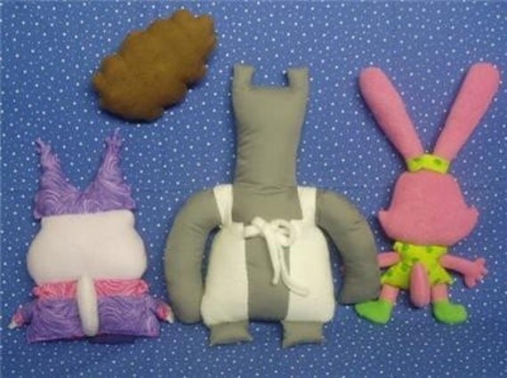 Chowder inspired plushies Your Choice of One Plush