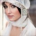 Winter Castle Bridal Hood