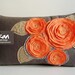Sukan / Flowers Linen Pillow Cover - 12x20 inch