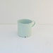 Vintage enamel steel cup mint