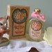 Avon California Perfume Anniversary Keepsake, Avon 1975 Commemorative Bottle Pink Bow
