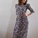 Sheer Robe / Leopard Print Robe / Vintage Sexy Cheetah Sheer Robe Dress / Woman's Sheer Robe Vintage / Leopard Print Robe