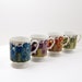 Vintage Pedestal Coffee Cups / Mugs