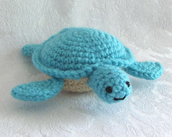 Items similar to Crochet Sea Turtle Lil Sea Turtle on Etsy