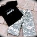 BOYS ACU ABU Welcome home set "I'm here for my daddy"