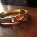 Vintage Italian Snakeskin Bracelet -Roberta Firenze