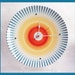 Wall Plate Clock A Burst of Time