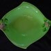 Royal Winton Rosebud Serving Bowl - Apple Green with Pink Roses - Serving Dish