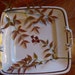 Tea Leaf Copper Lustre Platter White Ironstone - Meakin