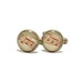 Red Music Note Cufflinks 1915 Vintage Sheet Music