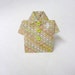 Distressed Multicolored Patterned Shirt Gift Card Holder