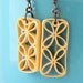 Eco Friendly Earrings Ivory Floral Lattice Paper Quilled Great for Wedding and Bridesmaids Gift Artisan Jewelry CIJ sale ChristmasinJuly