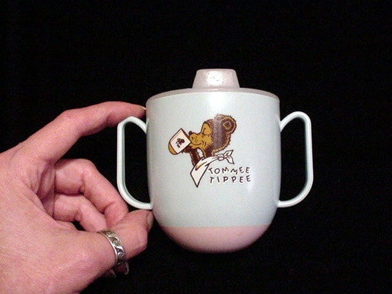 HANDLE CUP sippy  TOMMEE vintage SIPPY VINTAGE DOUBLE cup TIPPEE