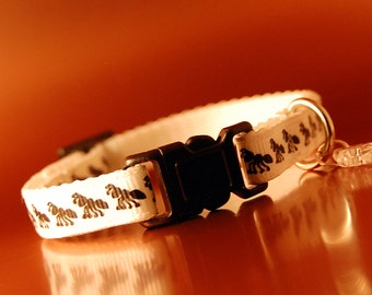 Breakaway Cat Collar wIth Fish Charm