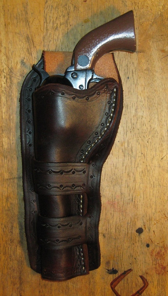 Left Hand Double Loop Holster.