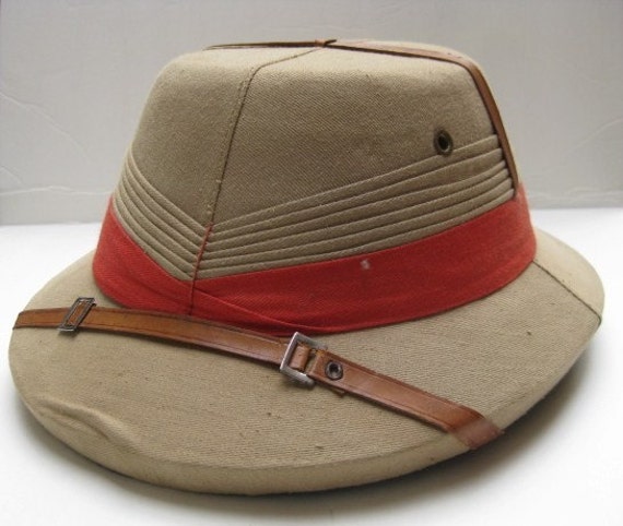 Vintage Safari Hat large fit