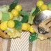 Vintage Earrings Yellow Fruit Salad Hong Kong