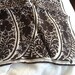 Vintage VERA NEUMANN Silk Scarf Black and White Graphic Pattern PAISLEY