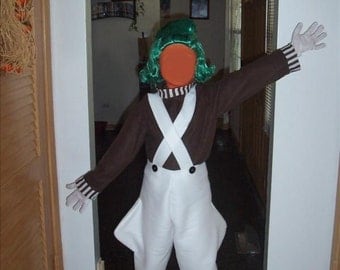 Toddler Size 2T Original OOMPA LOOMPA Costume