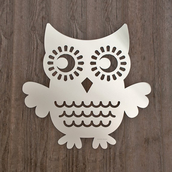 Owl Acrylic Mirror by graphicspaceswood on Etsy