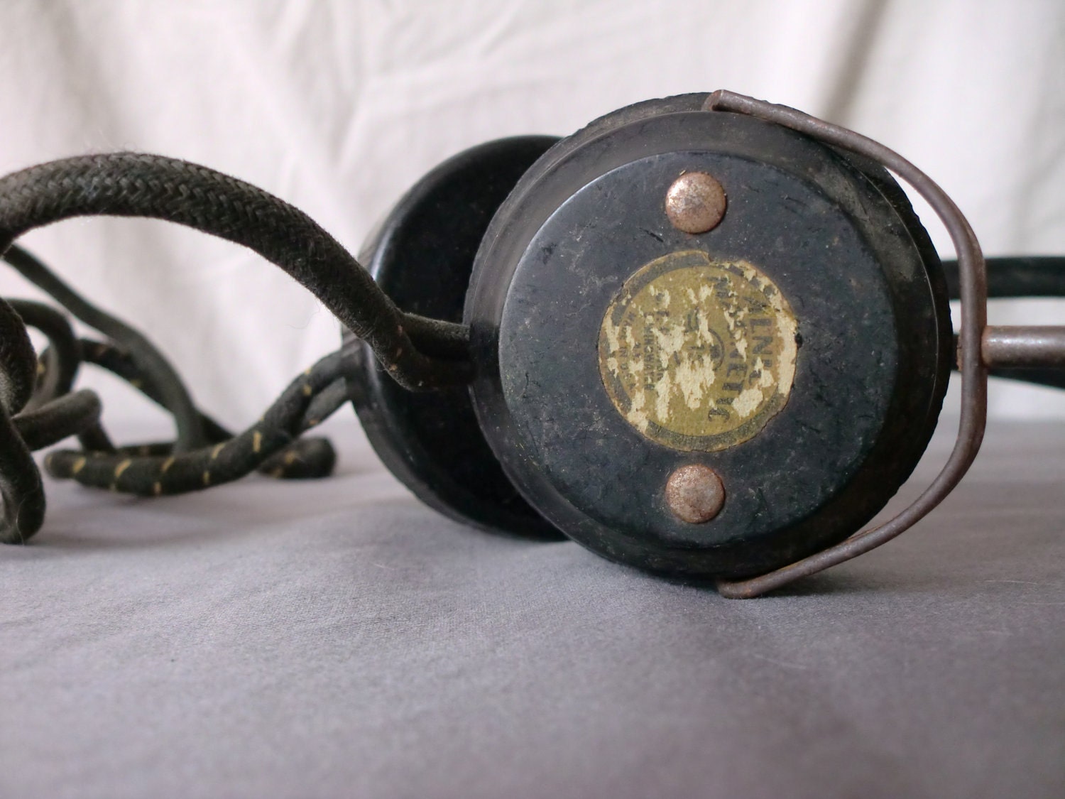 1940s Alnico Headphones by CF Cannon