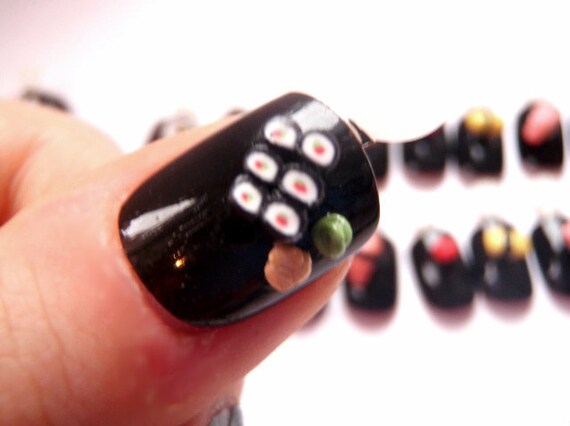 Sushi Nails by Coryographies Ready to ship