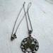 1920s / 1930s Connemara Marble Shamrock, Clover Pendant