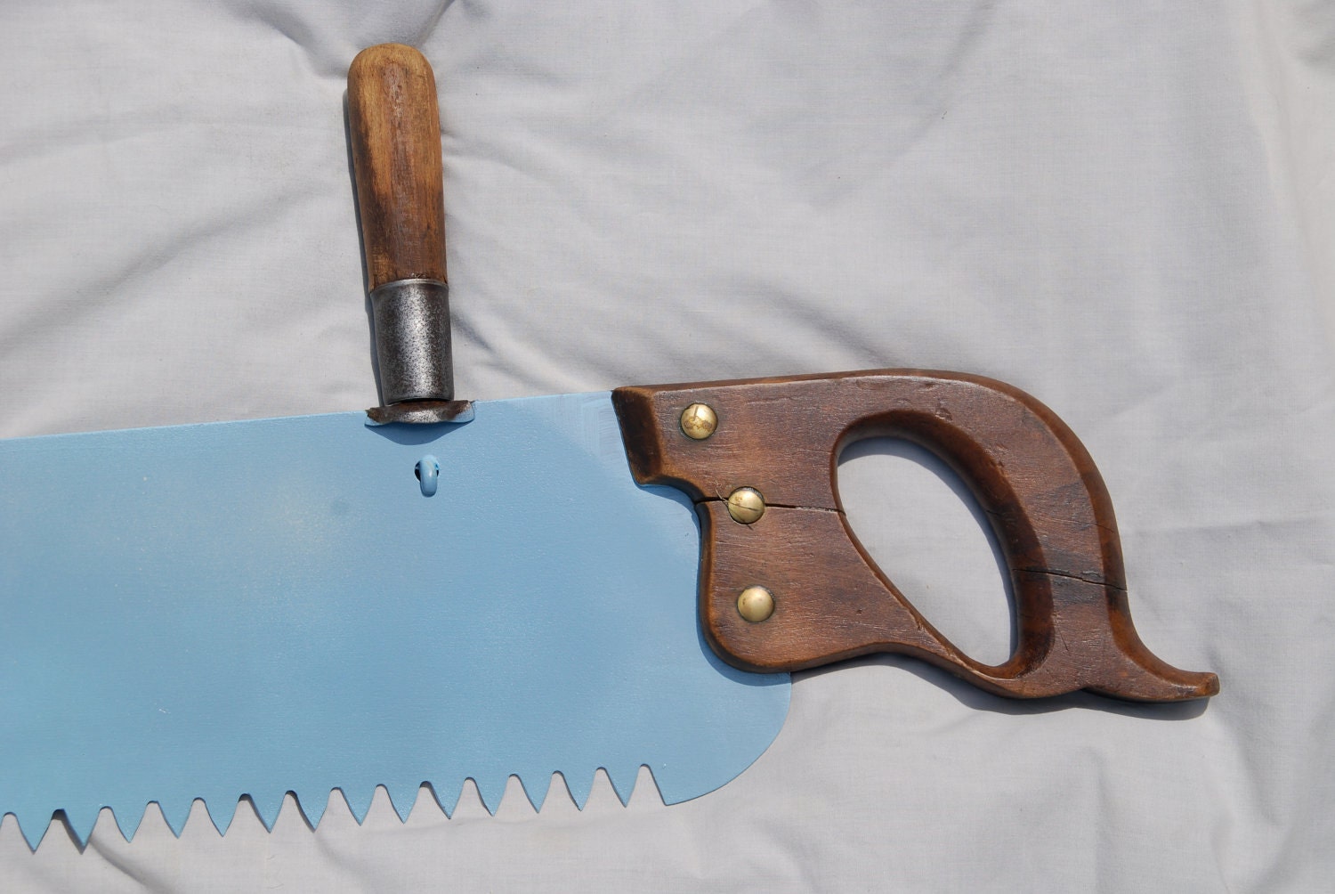 Unique Vintage Antique 48 Hand Saw ready by